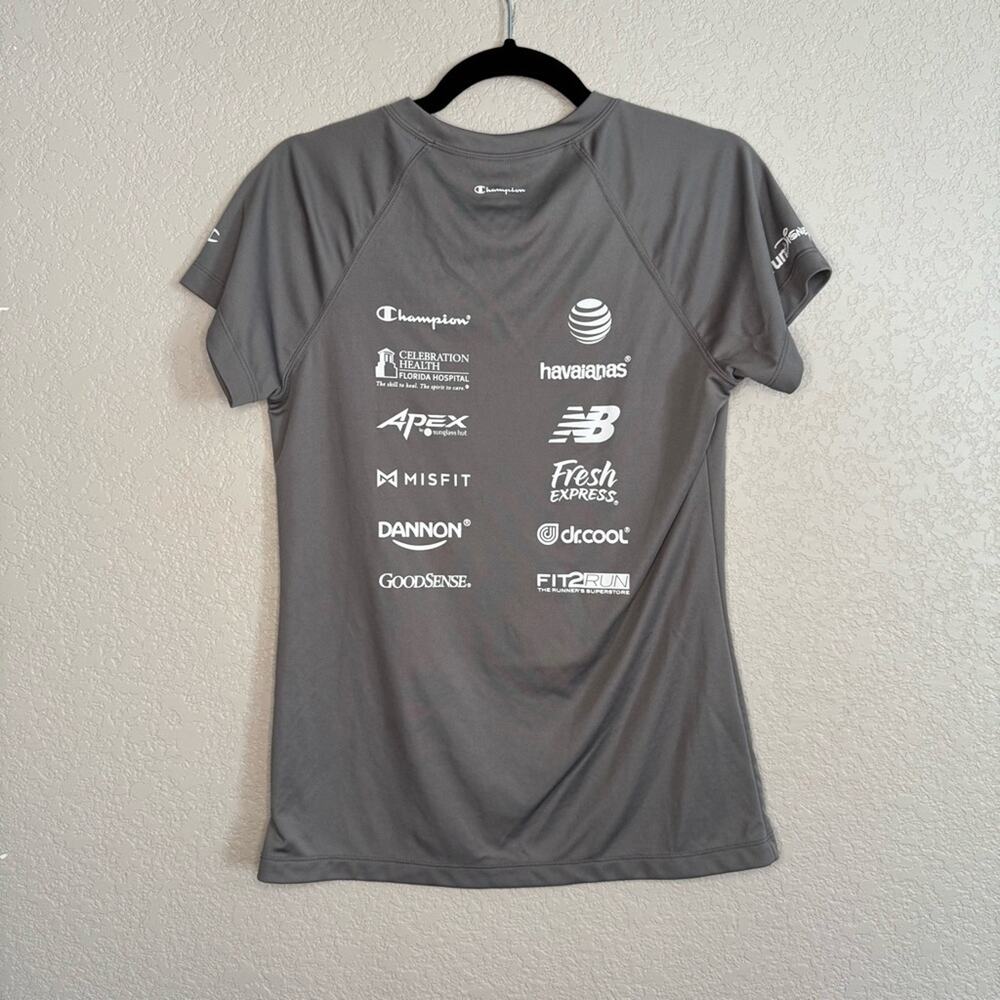 Star Wars Dark Side Half Marathon 2017 Gray T-Shirt Women's Medium‎ - Picture 2 of 3